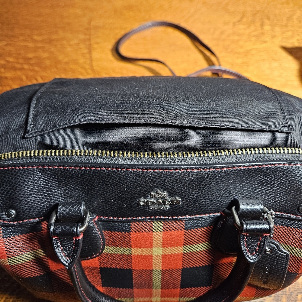 Coach Mini Bennet In Riley Plaid - Picture 15 of 15